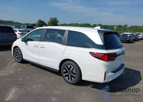 2025 Honda Odyssey Ex-L from USA, damaged, VIN 5FNRL6H61SB045303